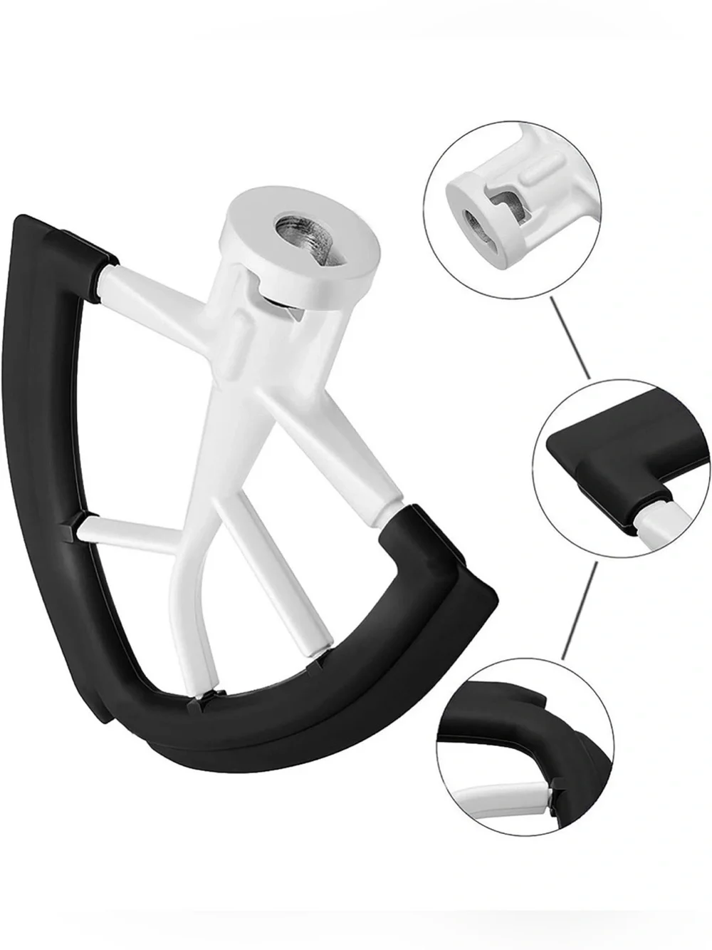 Flex Edge Beater for KitchenAid, Mixer Attachement Compatible With KitchenAid, M